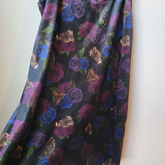 Hot Topic Black Floral Mini Dress - Picture 3 of 8